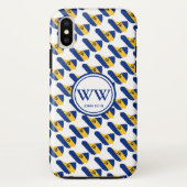 Stylish BARBADOS Monogram Abundant Life John 10:10 Case-Mate iPhone Hülle (Rückseite)
