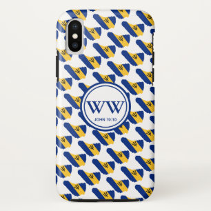 Stylish BARBADOS Monogram Abundant Life John 10:10 Case-Mate iPhone Hülle
