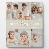 Stylish Bester Vater überhaupt 6 Foto Fotoplatte (Vorderseite)