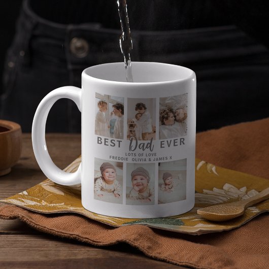 Stylish Bester Vater überhaupt 6 Foto  Kaffeetasse