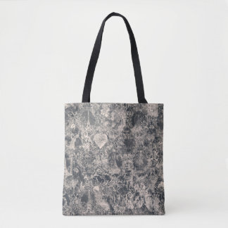 Stylish Black Paris Toile Design Tasche