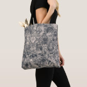 Stylish Black Paris Toile Design Tasche (Von Nahem)