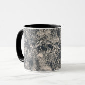 Stylish Black Paris Toile Design Tasse (Vorderseite Links)