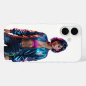 Stylish Bloom iPhone 16 Fall Case-Mate iPhone Hülle (Rückseite (Horizontal))