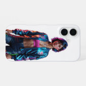 Stylish Bloom iPhone 16 Fall Hülle (Rückseite (Horizontal))