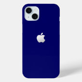 Stylish Blue Case für Apple iPhone 15 Plus (Rückseite)