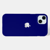 Stylish Blue Case für Apple iPhone 15 Plus (Rückseite (Horizontal))