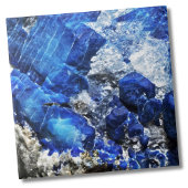 Stylish Blue Marble Stone Fliese