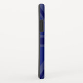 Stylish Blue Union Jack Case-Mate iPhone Hülle (Hinten/Rechts)