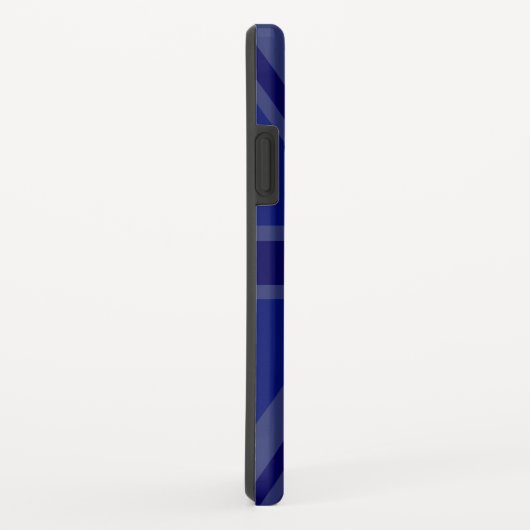 Stylish Blue Union Jack Case-Mate iPhone Hülle (Hinten/Rechts)