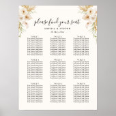 Stylish Bohemian Wedding with Soft Beige and Yello Poster (Vorne)