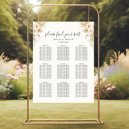 Stylish Bohemian Wedding with Soft Beige and Yello Poster