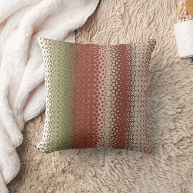 Stylish Boho Square throw pillow Kissen (Decke)