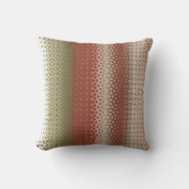 Stylish Boho Square throw pillow Kissen