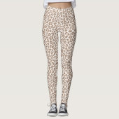 Stylish & Bold Leopard Print For Yoga Leggings (Vorderseite)