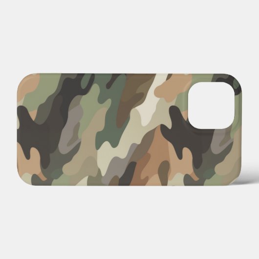 Stylish Camouflage Design Protective Case-Mate iPhone Hülle (Rückseite (Horizontal))
