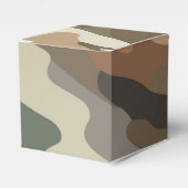 Stylish Camouflage Pattern Classic Favor Boxes Geschenkschachtel (Vorderseite)