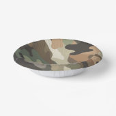 Stylish Camouflage Pattern Disposable Party Bowls Pappteller (Gewinkelt)