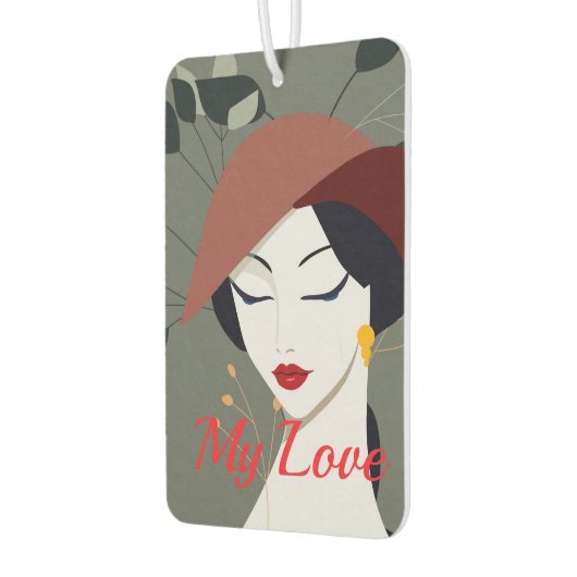 Stylish Car Hanging Fragrance Accessory Autolufterfrischer (Links)