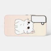 Stylish Cat Art Samsung S22 Protective Case Galaxy Hülle (Rückseite (Horizontal))