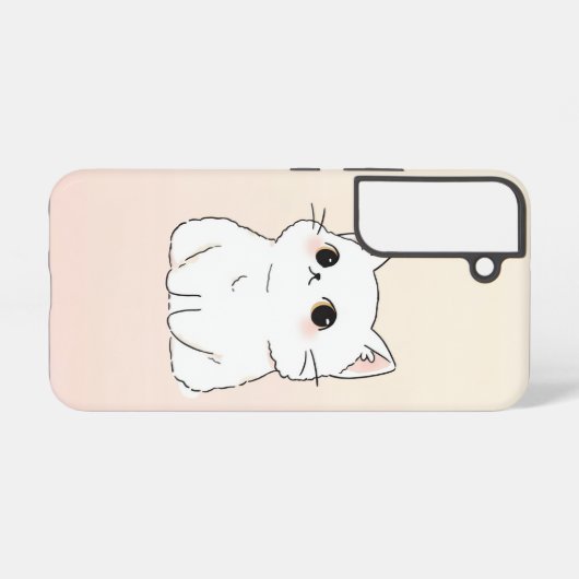 Stylish Cat Art Samsung S22 Protective Case Samsung Galaxy Hülle (Rückseite (Horizontal))