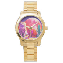 Stylish cat watch for cat's lovers