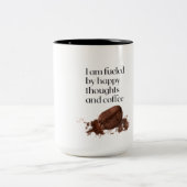 Stylish Coffee Mug – Premium Ceramic Cup for Coffe Zweifarbige Tasse (Mittel)