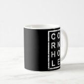 Stylish Cornhole Kaffeetasse (VorderseiteRechts)