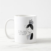 Stylish Custom Glitzer Sparkle Queen 035 Novelty Kaffeetasse (Links)