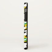 Stylish Custom JAMAICA Monogram Case-Mate iPhone Hülle (Hinten/Links)