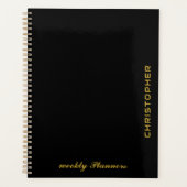Stylish Custom Text Planner Customizable for You Planer (Vorderseite)