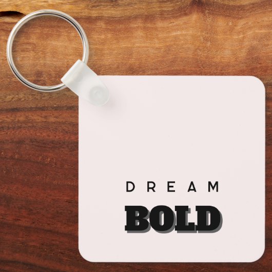 Stylish Customizable Button Pin Keychain Schlüsselanhänger (Vorderseite)