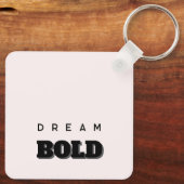 Stylish Customizable Button Pin Keychain Schlüsselanhänger (Rückseite)