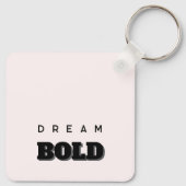 Stylish Customizable Button Pin Keychain Schlüsselanhänger (Rückseite)