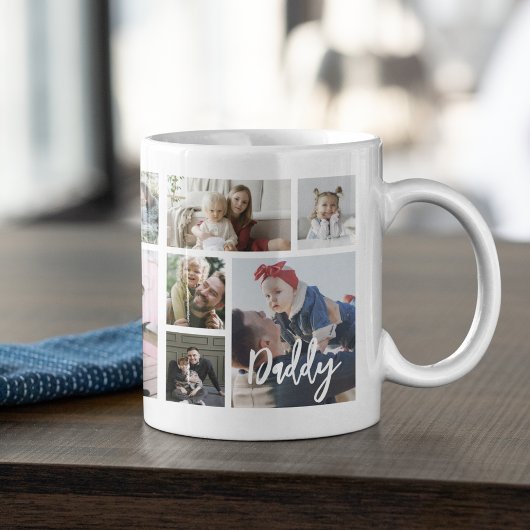 Stylish Daddy 15 Photo Collage Kaffeetasse