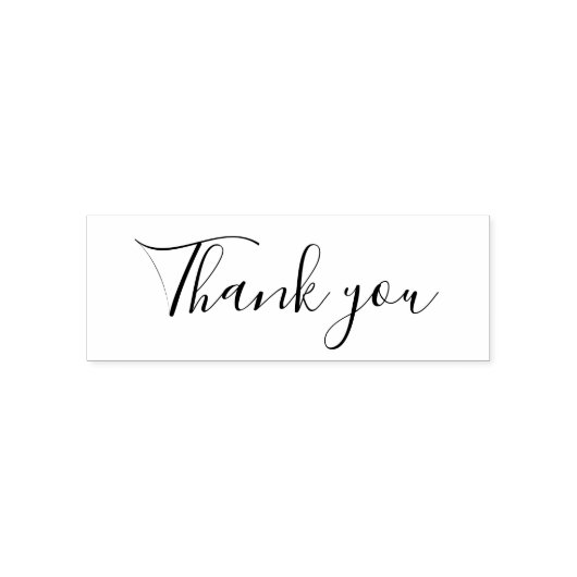 Stylish Danke Permastempel (Design)