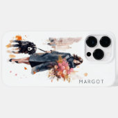 Stylish Dog Lover Case-Mate iPhone Hülle (Rückseite (Horizontal))