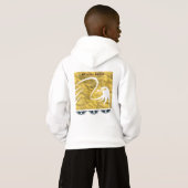 Stylish Eagle Hoodie (Schwarz voll)