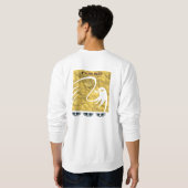 Stylish Eagle Sweatshirt (Schwarz voll)