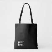 Stylish Editable Retro Modern Name (oder anderer T Tasche (Vorderseite)