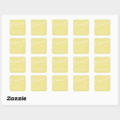 STYLISH ELEGANT SCRIPT GRADUATE DANK IHNEN STICKER (Blatt)