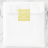 STYLISH ELEGANT SCRIPT GRADUATE DANK IHNEN STICKER (Tasche)