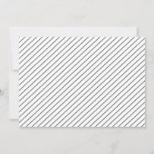 STYLISH ELEGANT SCRIPT GRADUATE PARTY EINLADUNG (Rückseite)