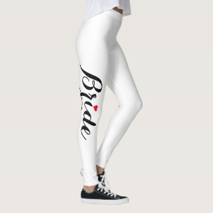 Stylish elegante Braut Junggesellinnen-Abschiedspa Leggings