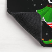 Stylish Elf Christmas Family Girls Women Elf Squad Mousepad (Ecke)