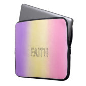 Stylish faith typography  laptopschutzhülle (Vorderseite Links)