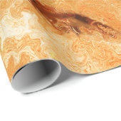 Stylish Faux Burled Walnut  Geschenkpapier (Rolleneckpunkt)