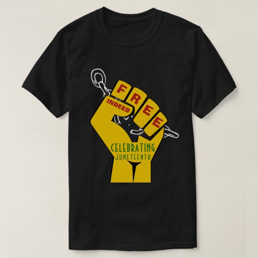 Stylish Free So JUNETEENTH T-Shirt (Design vorne)