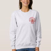 Stylish Fun LOUD-MOUTHED BASEBALL MOM Sweatshirt (Vorderseite)