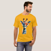 Stylish Giraffe Extravaganza T-Shirt (Vorne ganz)
